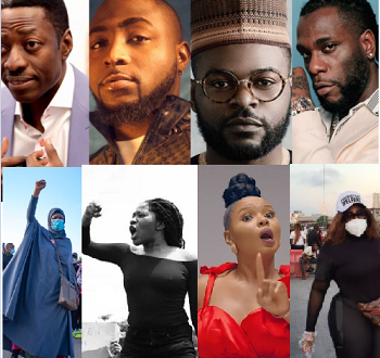#EndSARS: Court strikes out suit against Sam Adeyemi, Davido, Falz, BurnaBoy, Aisha Yesufu and others