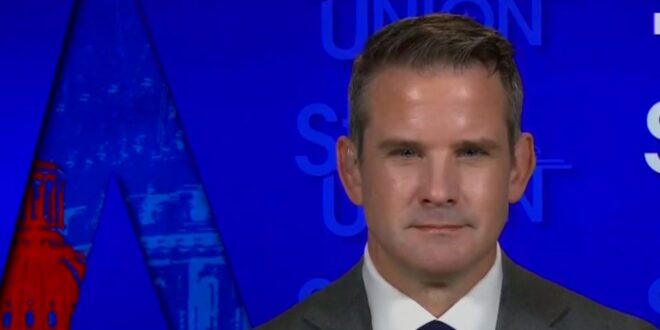 GOP Rep. Adam Kinzinger Says Insane Republican Party Is Crashing And Burning