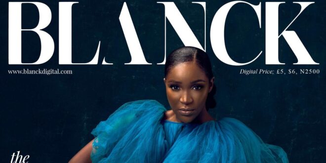 Idia Aisien covers Blanck magazine's latest edition, talks Nollywood journey