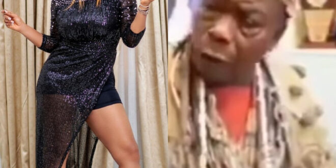 Iyabo Ojo speaks as elderly man grants interview calling her a prostitute and saying she will