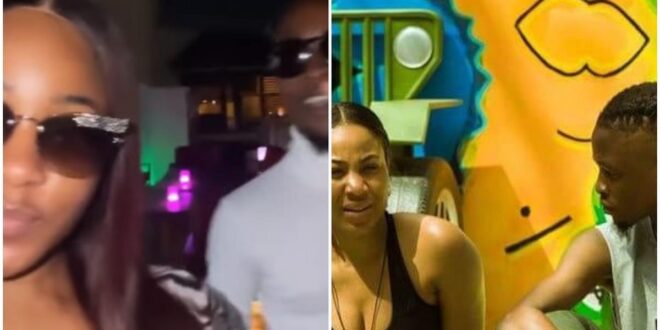 Laycon and Erica reconcile after the famous BB Naija fallout