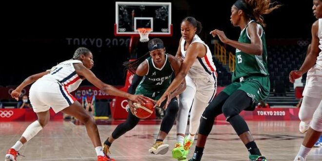 Nigeria women's basketball team loses to France in their second game of the Tokyo Olympics