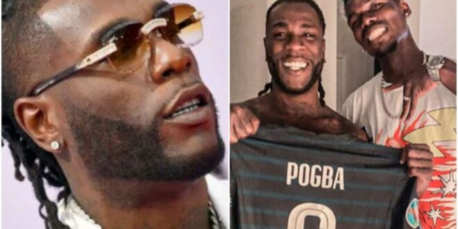 Paul Pogba Party Hard With Burna Boy At His Surprise Birthday Dinne