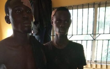 Police arrest two suspected cultists in Lagos, recover weapons?(Photo)