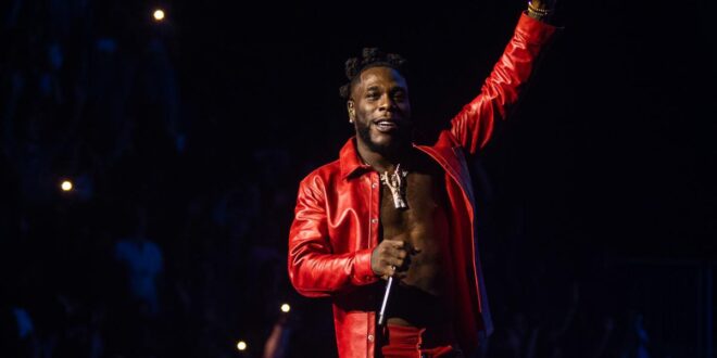 Burna Boy sold an incredible 12, 000 tickets for his O2 concert