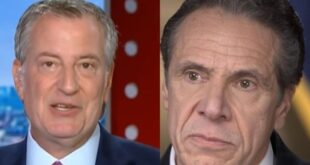 Giddy NYC Mayor de Blasio Celebrates ‘Disgraced’ Cuomo Stepping Down – ‘We’re Turning A New Page Now’