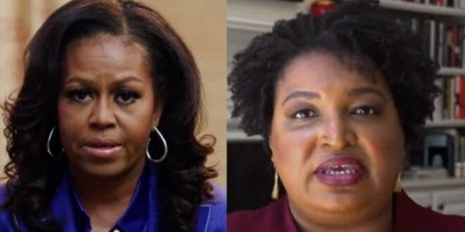 Michelle Obama And Stacey Abrams Team Up To Push For Federal Election Takeover Legislation