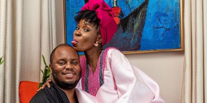 Actress Lala Akindoju and hubby Chef Fregz celebrate 3rd wedding anniversary