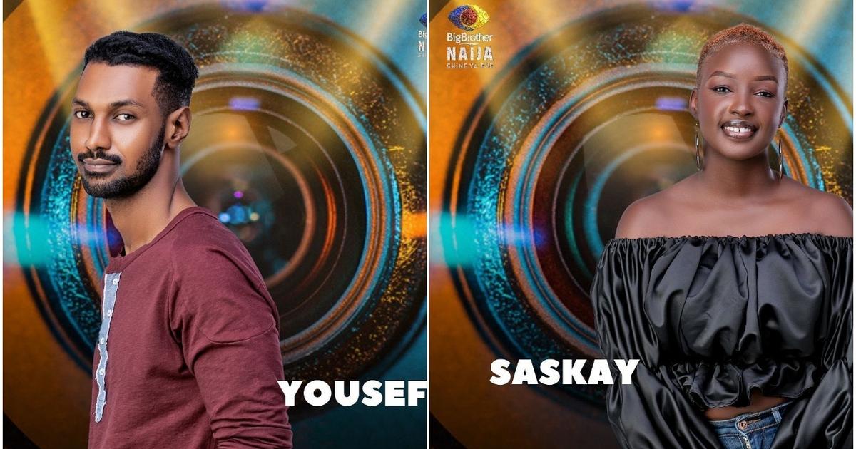 BBNaija 2021: Yousef and Saskay have been evicted