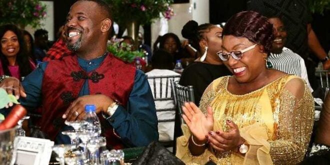 Comedian Okey Bakassi celebrates 20th wedding anniversary