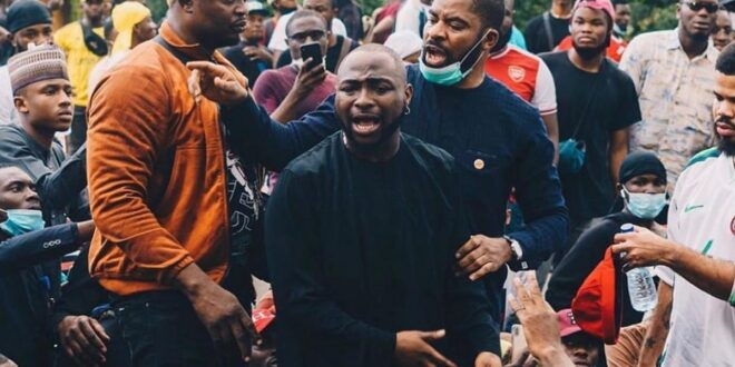 Davido tells Trevor Noah in new interview how he got into trouble over #Endsars protest