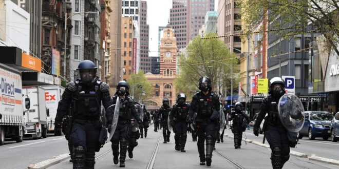 Melbourne braces for more protests amid record COVID cases