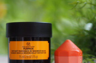 The Body Shop Pumpkin Spice Instant Radiance In-Shower Mask | British Beauty Blogger