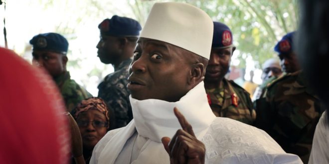 The Gambia delays report on former longtime leader Jammeh