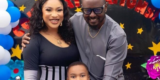 Tonto Dikeh's ex-boyfriend, Prince Kpokpogri says she cheated immediately they started dating