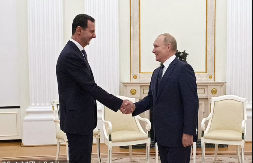 Vladimir Putin goes into self-isolation just hours after meeting with Syrian President Bashar al-Assad