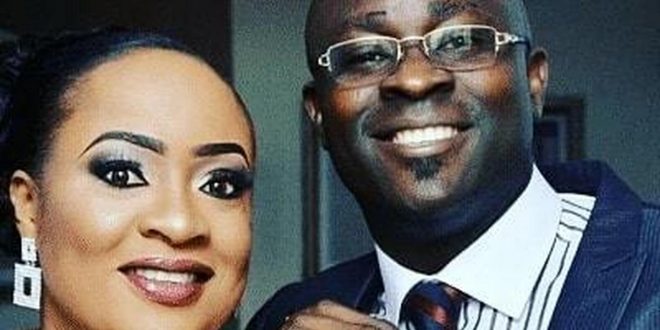 Actress Foluke Daramola Salako's husband denies reports their marriage has crashed