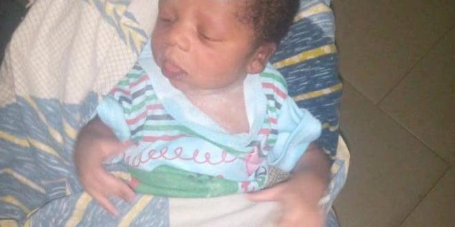 Baby found abandoned in Delta community