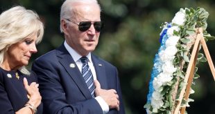 Biden attends memorial service honoring U.S. law enforcement officers