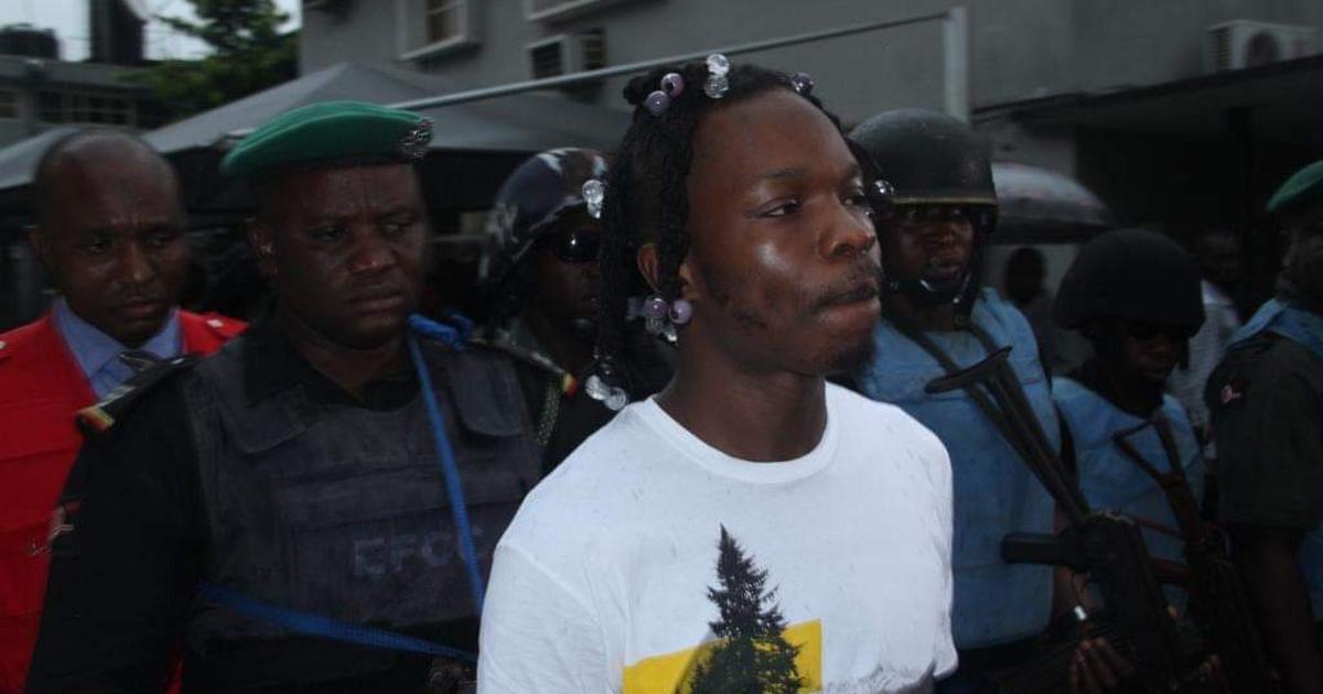 EFCC displays CD of 51,933 pages, depicting content of Naira Marley's iPhone