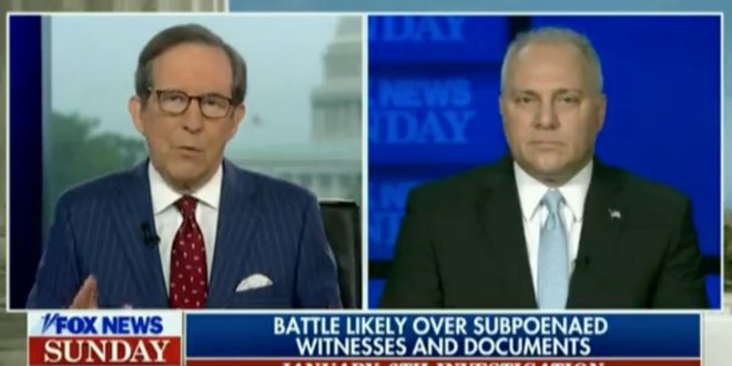 Fox News' Chris Wallace Presses Steve Scalise: ‘Do You Think The Election Was Stolen?’