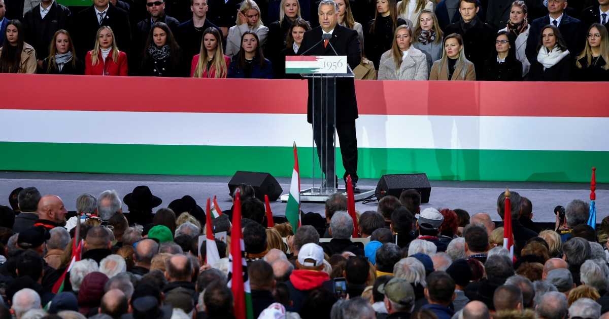 Hungary’s Orban accuses EU, US of meddling in 2022 election