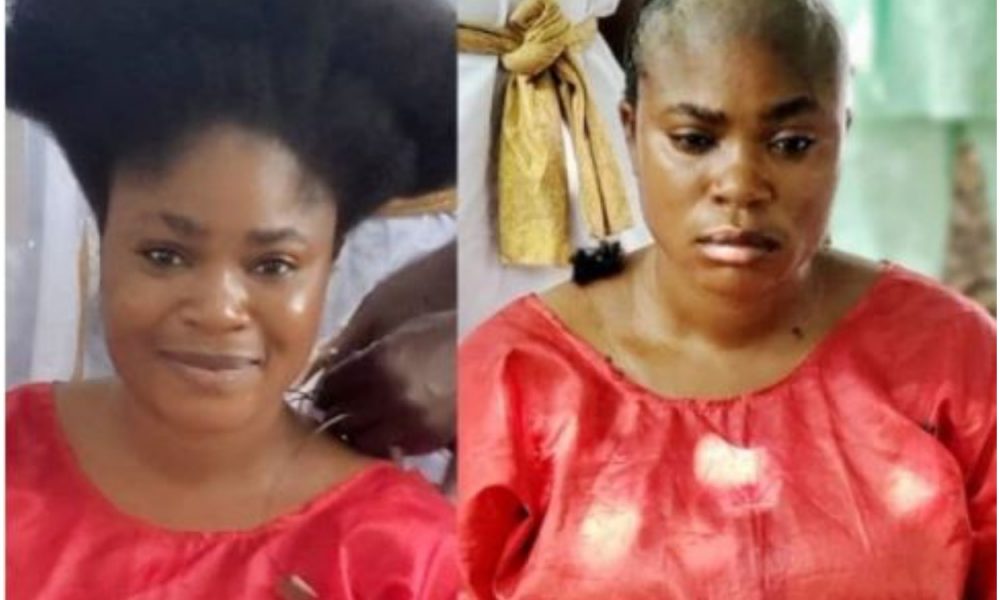 PHOTO: Nollywood Actress, Eniola Ajao Goes Completely Bald For A Movie Role