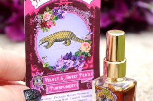 Review of Pangolin Violette Rose Leaping Bunny certified perfume by Velvet and Sweet Pea