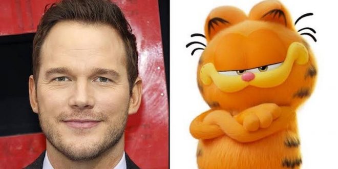 Chris pratt will voice Garfield in a new feature film