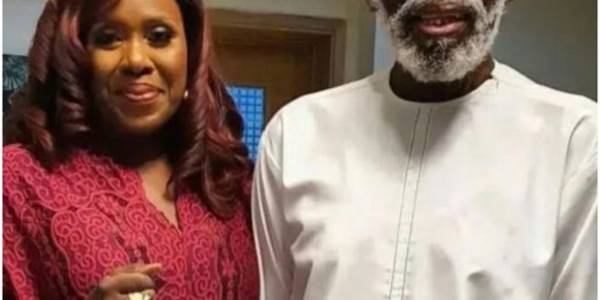 Days After Death Rumor, Olu Jacobs Steps Out With Wife, Joke Silva