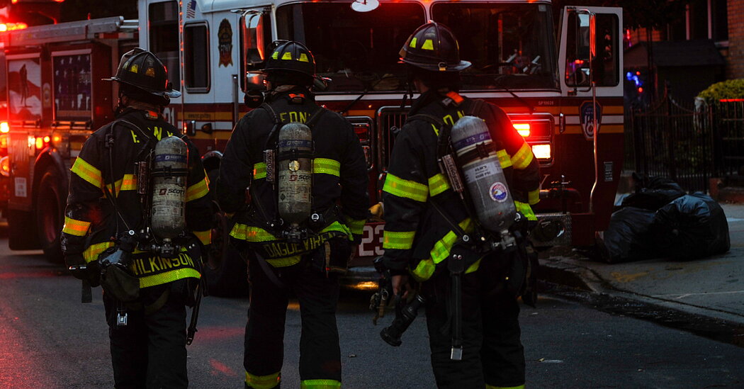 New York City firefighters are calling out sick as a vaccine mandate looms.