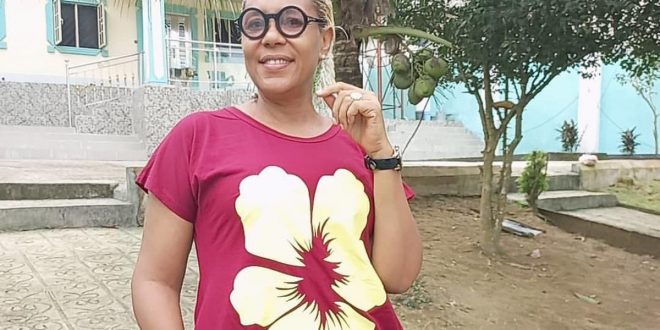 Nollywood actress Shan George throws shade at a certain lady