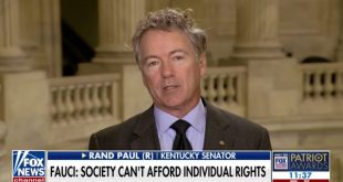 Rand Paul Calls Fauci A ‘Liar’ Who Has ‘Casual Disdain’ For The Bill of Rights