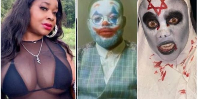 US-Based Porn Star, Afrocandy Reacts To Nigerians Celebrating Halloween