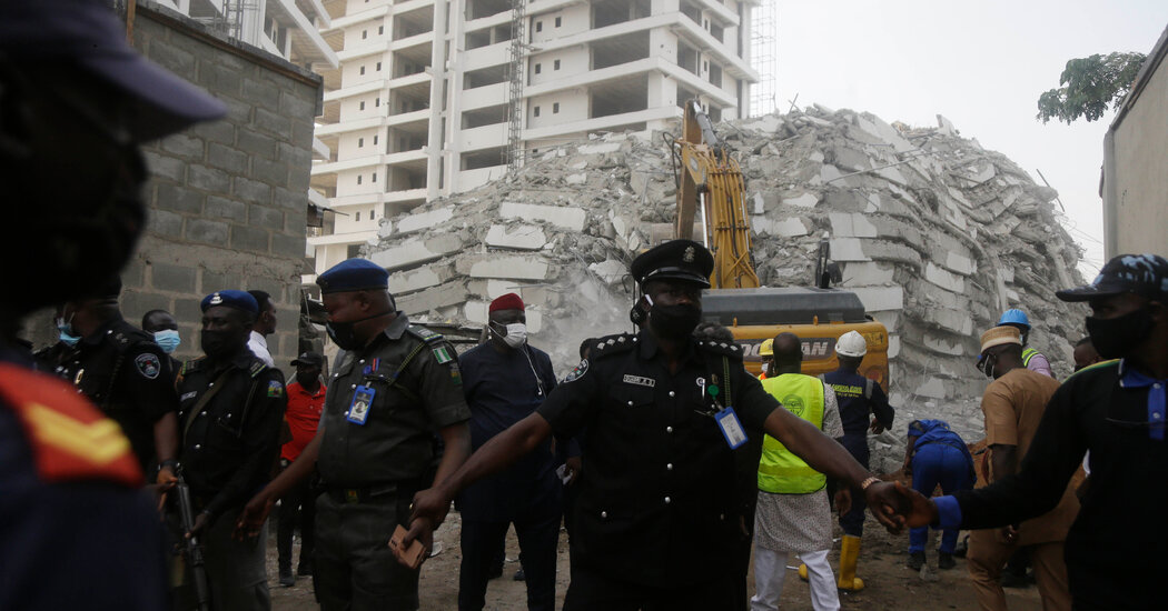Video: At Least 4 People Are Dead in Nigeria Building Collapse