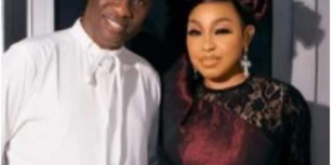 ‘She Is So Happy’ – Reactions As Rita Dominic Shares New Loved Up Photo With Her Man