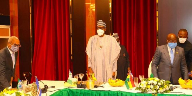 Buhari hosts ECOWAS leaders to dinner ahead of 60th ECOWAS Session