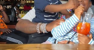 Davido Spends Nice Time With Imade, Ifeanyi (Photos)