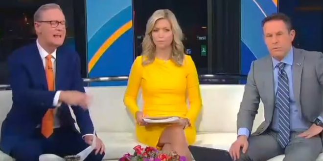 Fox And Friends Melt Down Over Their Torched Christmas Tree