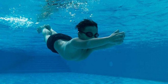 Is swimming just for fun or healthy living?