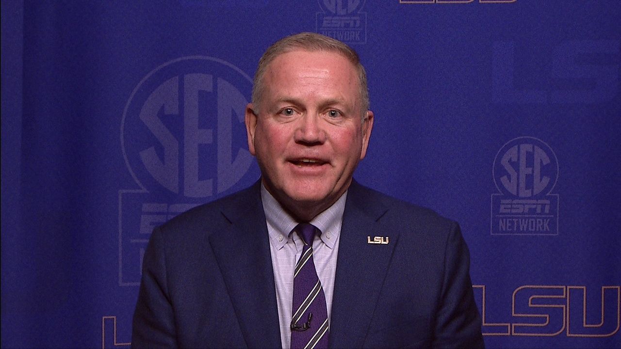 Kelly on 'whirlwind' transition from Notre Dame to LSU - ESPN Video
