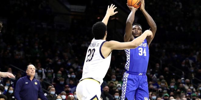 No. 10 Kentucky falls to Notre Dame on the road