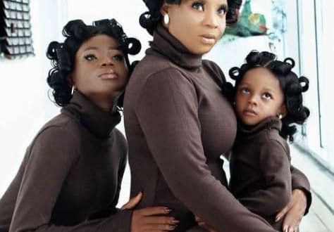 Nollywood Actress Adopts Her Househelp, Shares Adorable Family Photo