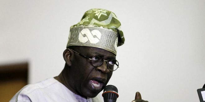 Tinubu advised to drop his presidential ambition and support southeast candidate