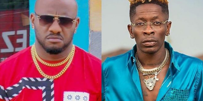 ‘That’s hate’ – Nigerian actor Yul Edochie blasts Shatta Wale over insulting comments