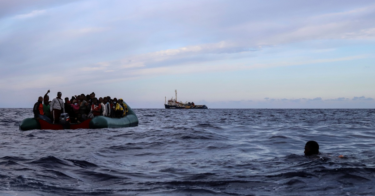 Dozens of migrants seek refuge on Mediterranean oil rig
