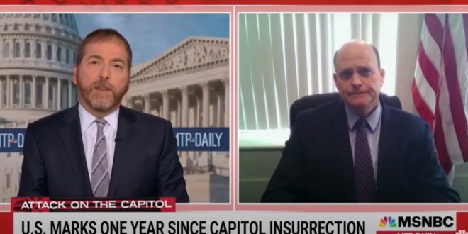 MSNBC's Chuck Todd Gets Heated With Republican Guest For Saying He Would Support Trump In 2024