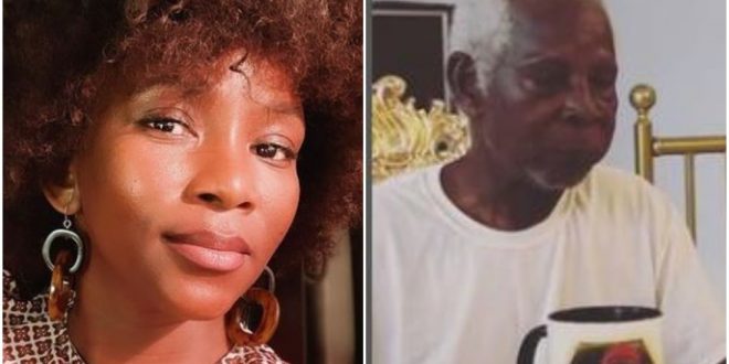 'Papa Looking Young' - Fans React As Genevieve Nnaji Shares Photos Of Her Father At 86