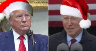 Parody Video of Trump Singing 'Merry Christmas, Sleepy Joe' Goes Viral