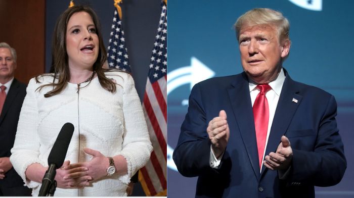 Trump Says NY Rep. Stefanik 'Could Be President In About 6 Years' At Mar-A-Lago Fundraiser
